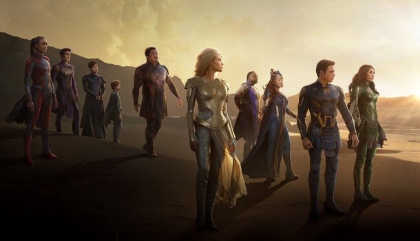 Персонажи блокбастера Marvel «Вечные» украсили обложки журнала Total Film 