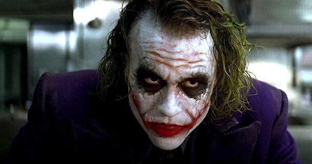 Джокер Хита Леджера признан лучшим злодеем за всю историю кино