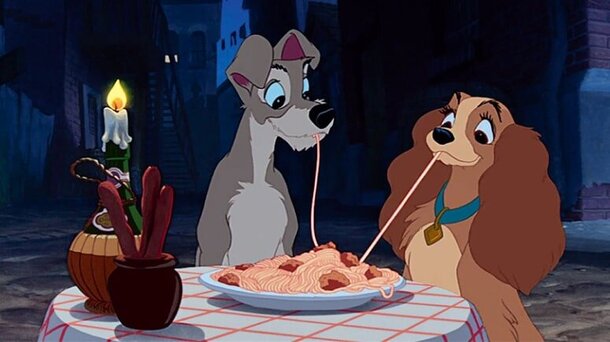 Что приготовить на романтический ужин: несложный рецепт спагетти из «Леди и Бродяги»