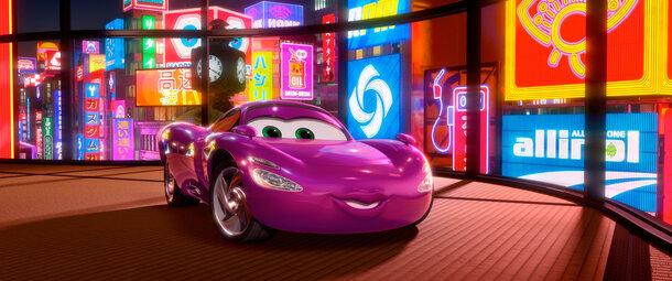 Третий гоночный заезд героев анимационного фильма Disney/Pixar «Тачки» 