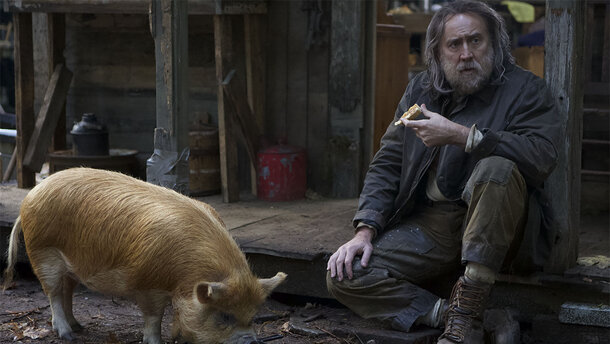 Николас Кейдж разыскивает свою любимую трюфельную хрюшку в трейлере драмы «Свинья» 