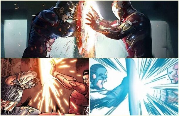 10 сцен из фильмов Marvel, в точности повторяющих комиксы
