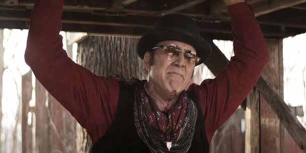 Николас Кейдж стреляет с двух рук в трейлере вестерна Gunslingers