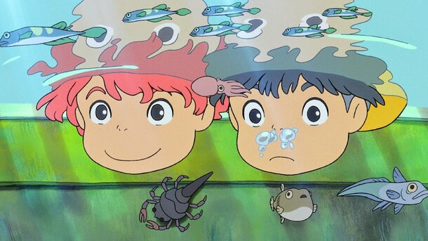 Мультфильм «Рыбка Поньо на утесе» выйдет в России в повторный прокат — доступен новый трейлер