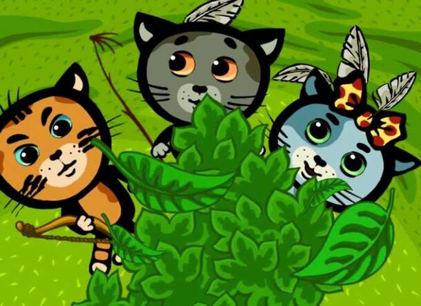 Популярный анимационный сериал «Три котенка» переведен на абазинский язык