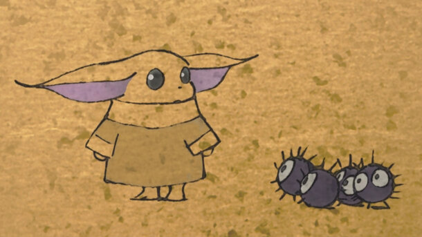 Студии Lucasfilm и Ghibli выпустили короткометражный мультфильм о Малыше Йоде