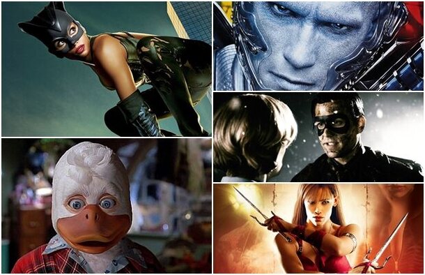 Топ 10 худших фильмов про супергероев по версии кинокритиков