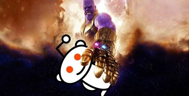 Портал Reddit забанит половину участников сообщества о Таносе