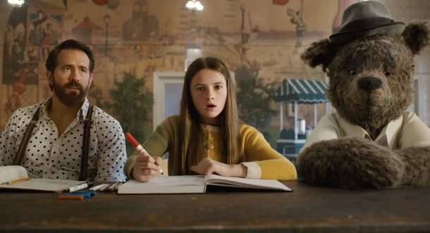 Девочка помогает Райану Рейнольдсу спасти волшебных существ в трейлере фильма «Воображаемые друзья»
