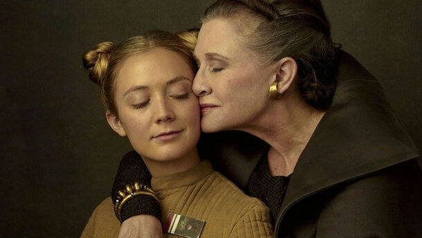 «Звёздные войны»: Билли Лурд настояла на сцене с покойной матерью Кэрри Фишер