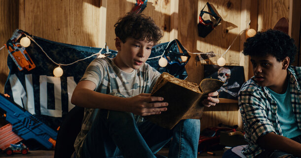 Мальчик разыскивает сокровища в трейлере фильма «Затерянный компас»
