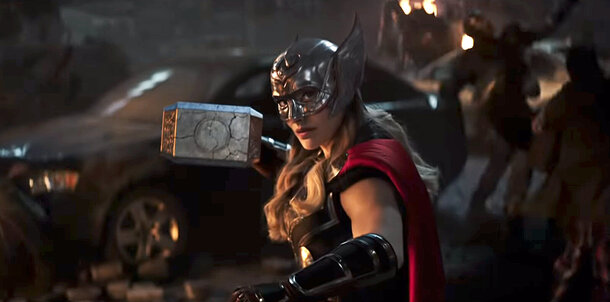 Натали Портман показалась в образе нового Тора в первом тизере фильма Marvel «Тор: Любовь и гром»