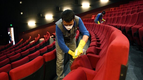 Количество работающих в России кинотеатров вернулось на уровень, который был до начала пандемии