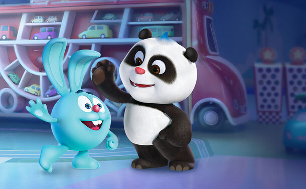 Крош и Панда станут друзьями в новом русско-китайском мультфильме