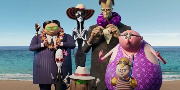 Безумные приключения на каникулах: вышел новый трейлер мультфильма «Семейка Аддамс: Горящий тур»