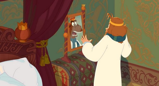 Юлий занимает престол киевский в новом трейлере мультфильма «Три богатыря и Конь на троне»