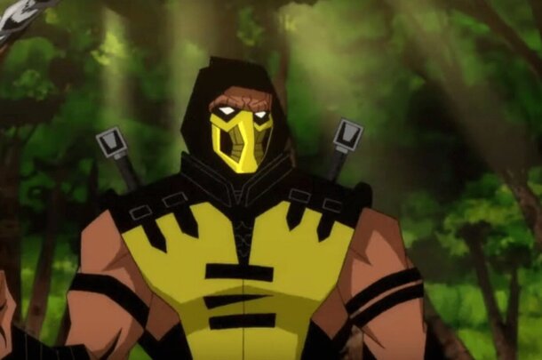 В новом отрывке мультфильма по Mortal Kombat появился Скорпион