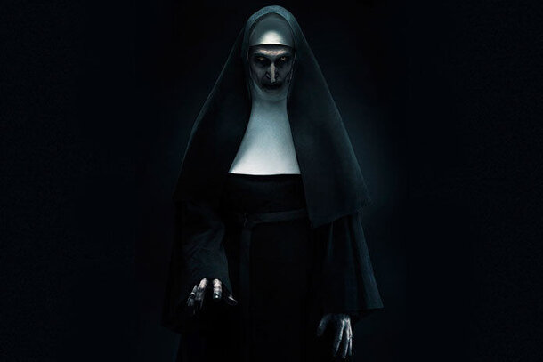 Пугающий первый кадр из хоррора «Монахиня»