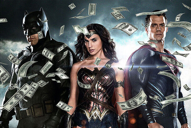 «Бэтмен против Супермена» заработал $424 млн в первый уикэнд проката