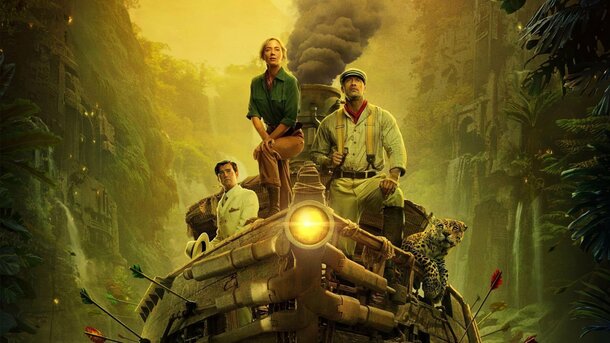 Эмили Блант и Дуэйн Джонсон переживают необычайные приключения в новом трейлере «Круиза по джунглям»