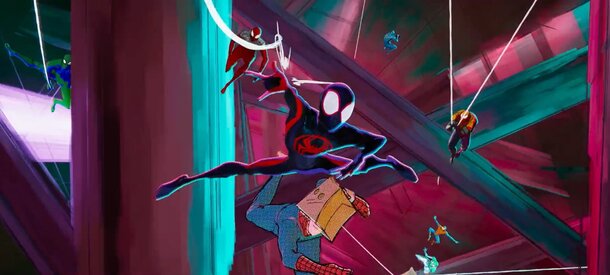 Пятно и Стервятник: появились новые кадры из «Человека-паука: Паутина вселенных»