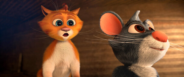 Мышонок Морис желает полакомиться шедевром живописи в трейлере мультфильма «Коты Эрмитажа» 