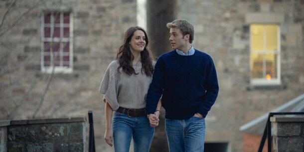 Netflix опубликовал новые кадры из шестого сезона «Короны» с молодыми Уильямом и Кейт