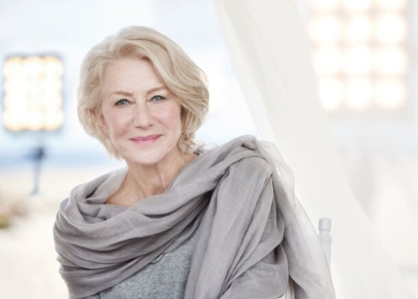 70-летняя Хелен Миррен снялась в новой рекламной кампании L’Oreal