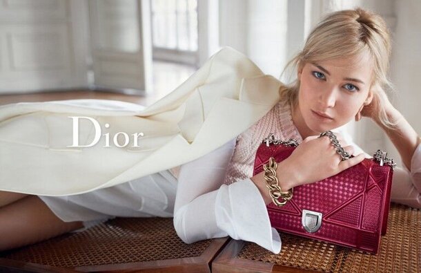 Звезда «Голодных игр» Дженнифер Лоуренс снялась в рекламе сумок Dior