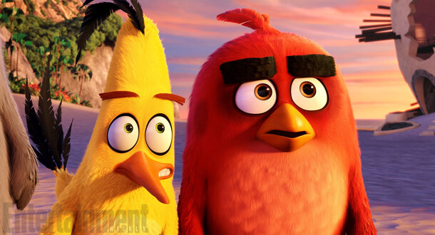Первые кадры из мультфильма по игре Angry Birds