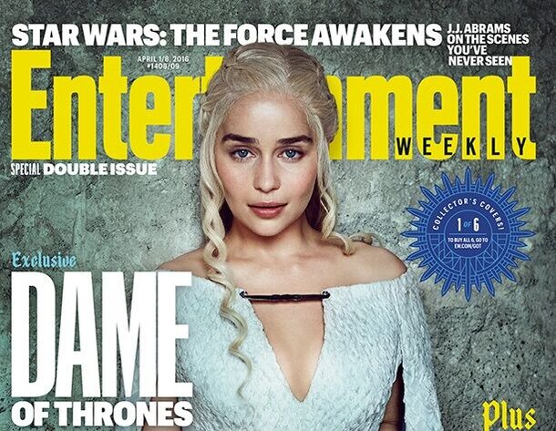 Звезды «Игры престолов» украсили обложки Entertainment Weekly