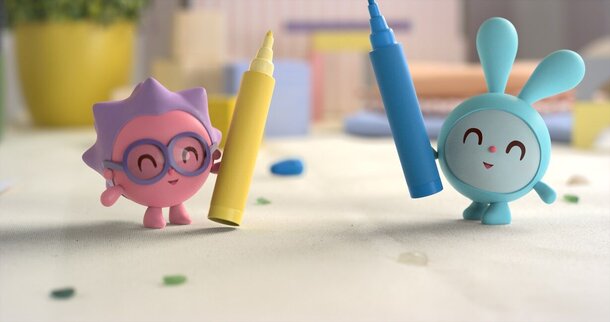 «Малышарики» названы лучшим сериалом для малышей на анимационном фестивале в Суздале