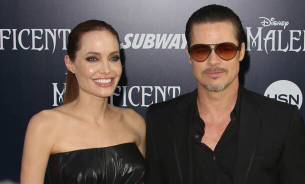 Брэд Питт и Анджелина Джоли в «Африке»