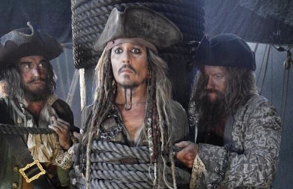 Фото: Джонни Депп вернулся на съемки «Пиратов Карибского моря 5»