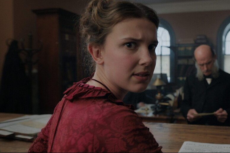 Netflix показал первый трейлер «Энолы Холмс» с Милли Бобби Браун, Генри Кавиллом и Сэмом Клафлином Netflix показал первый трейлер «Энолы Холмс» с Милли Бобби Браун, Генри Кавиллом и Сэмом Клафлином