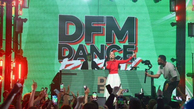 Радио DFM провело масштабную музыкальную вечеринку