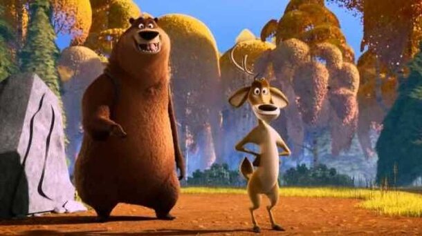 Кадр из фильма «Сезон охоты: байки из леса»