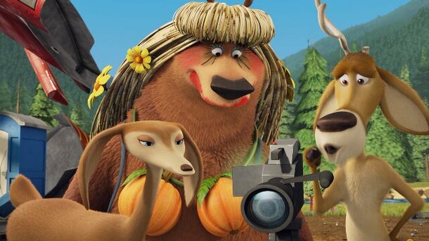 Кадр из фильма «Сезон охоты: байки из леса»