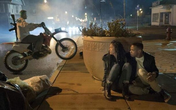 Кадр из фильма «Судная ночь. Начало»