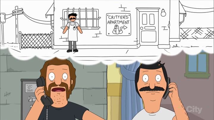 Bob's Burgers 2011 13 серия 6 сезон.