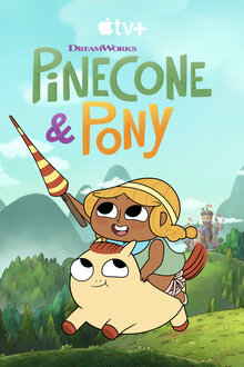 Постер сериала Храбрая Пинекон и Пони