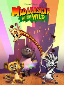 Постер сериала Мадагаскар: Маленькие и дикие