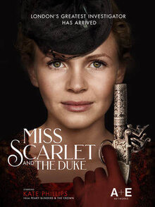 Постер сериала Мисс Скарлет и Герцог