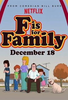 F Is for Family poster