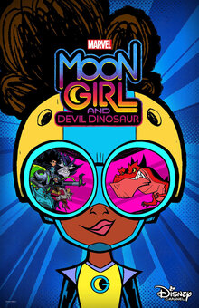 Постер сериала Лунная девочка и Дьявольский динозавр