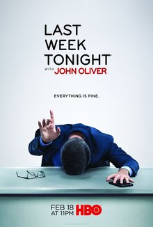 Last Week Tonight with John Oliver poster