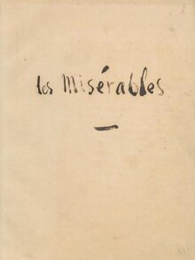 Les Misérables poster