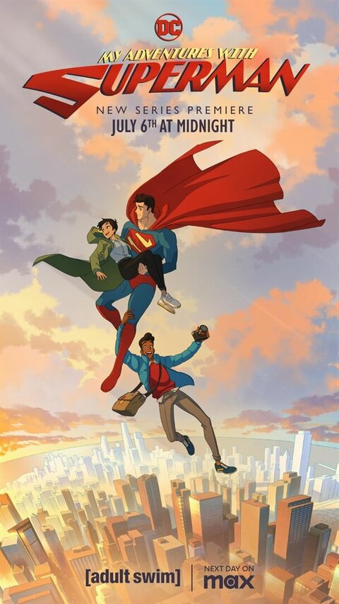 Постер сериала Мои приключения с Суперменом