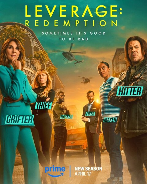 Leverage: Redemption poster