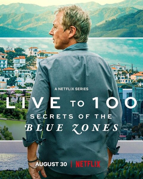 Постер сериала Жить до 100: Секреты голубых зон